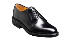 Barker Nairn Derby Calf Leather Shoe-  Black Calf