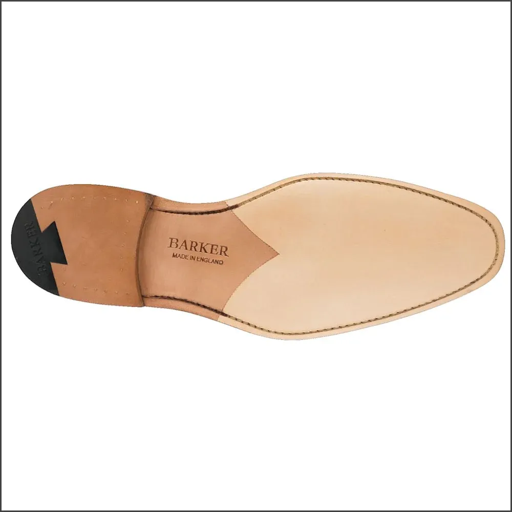 Barker Spencer Cedar Calf/ Snuff Suede Oxford^
