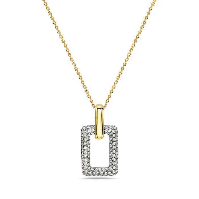 Bassali Olympia 14k  Two-Tone Gold Necklace PN12938XD