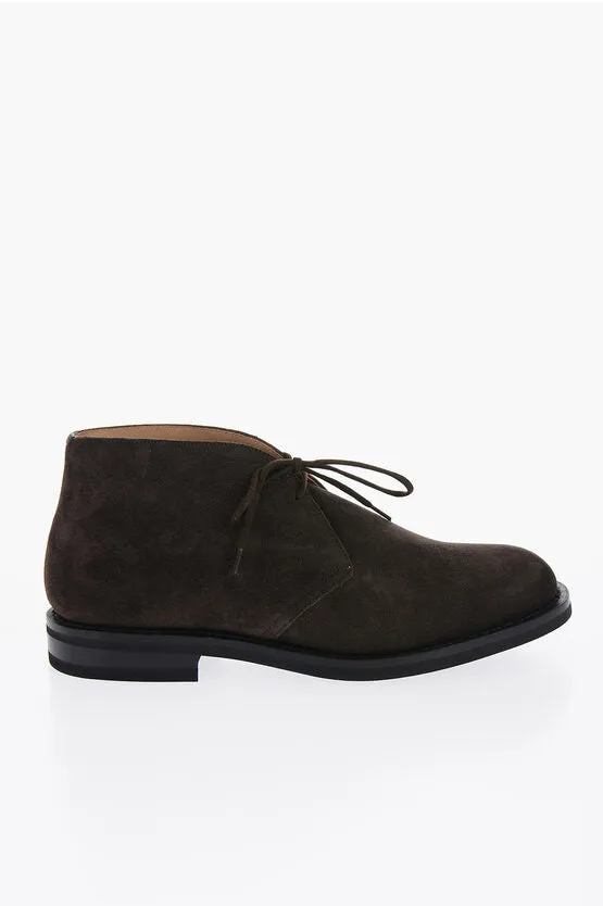 Church's Suede Leather Derby Shoes