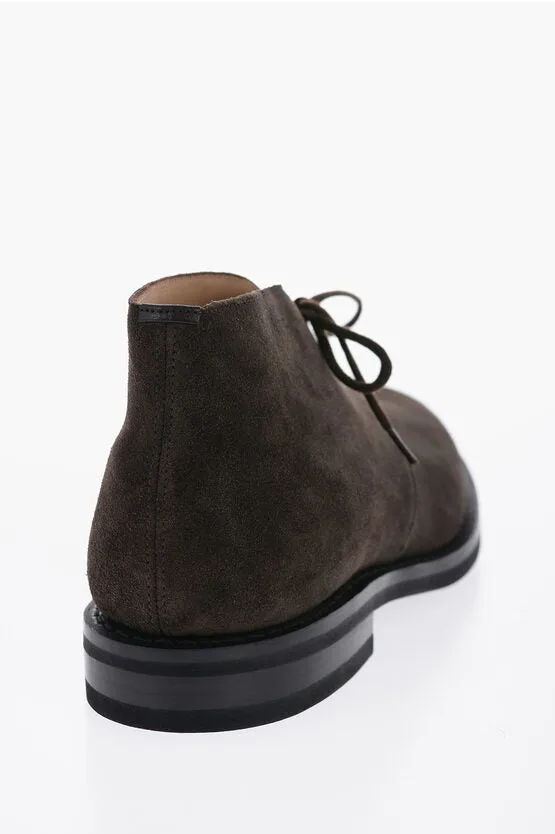 Church's Suede Leather Derby Shoes