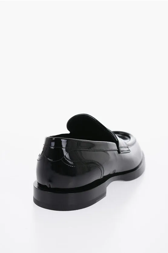 Dolce & Gabbana Patent Leather Penny Loafers