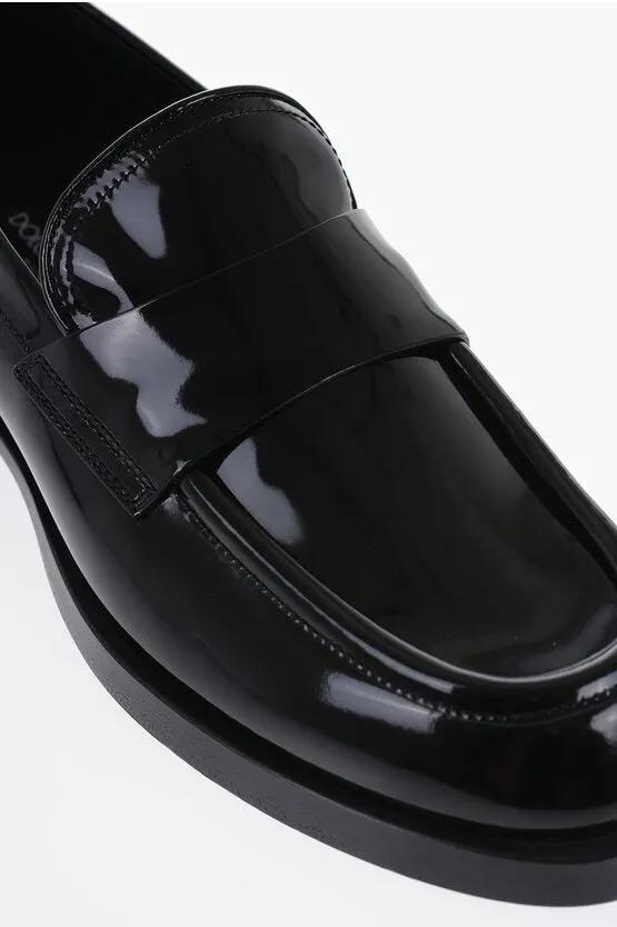 Dolce & Gabbana Patent Leather Penny Loafers