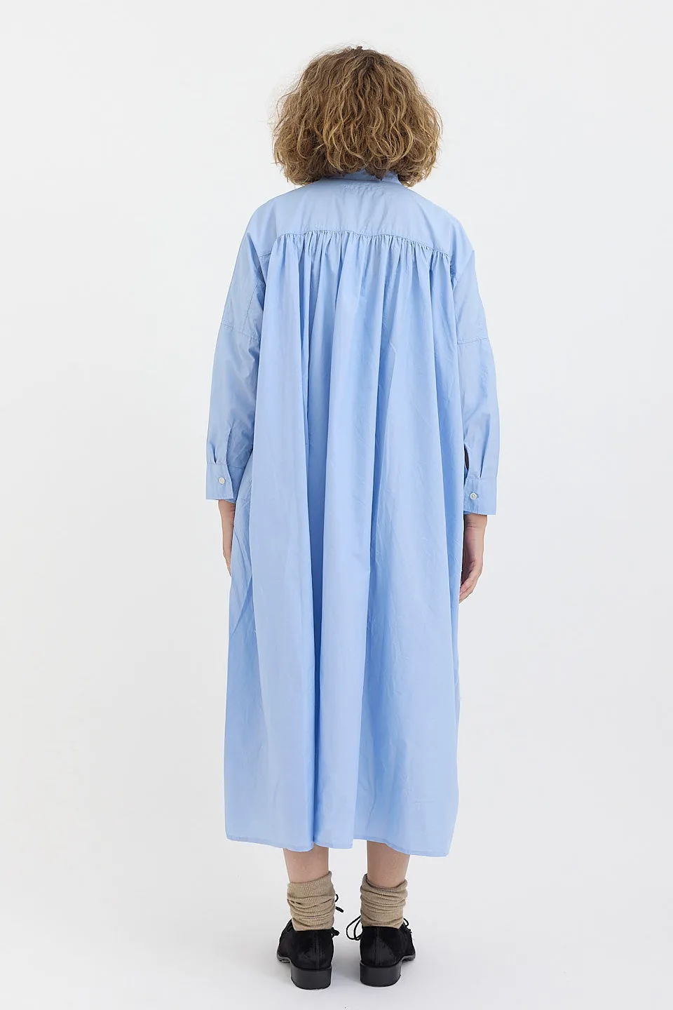 Gauze   Laboratory - Band Collar Militaria Shirt One Piece