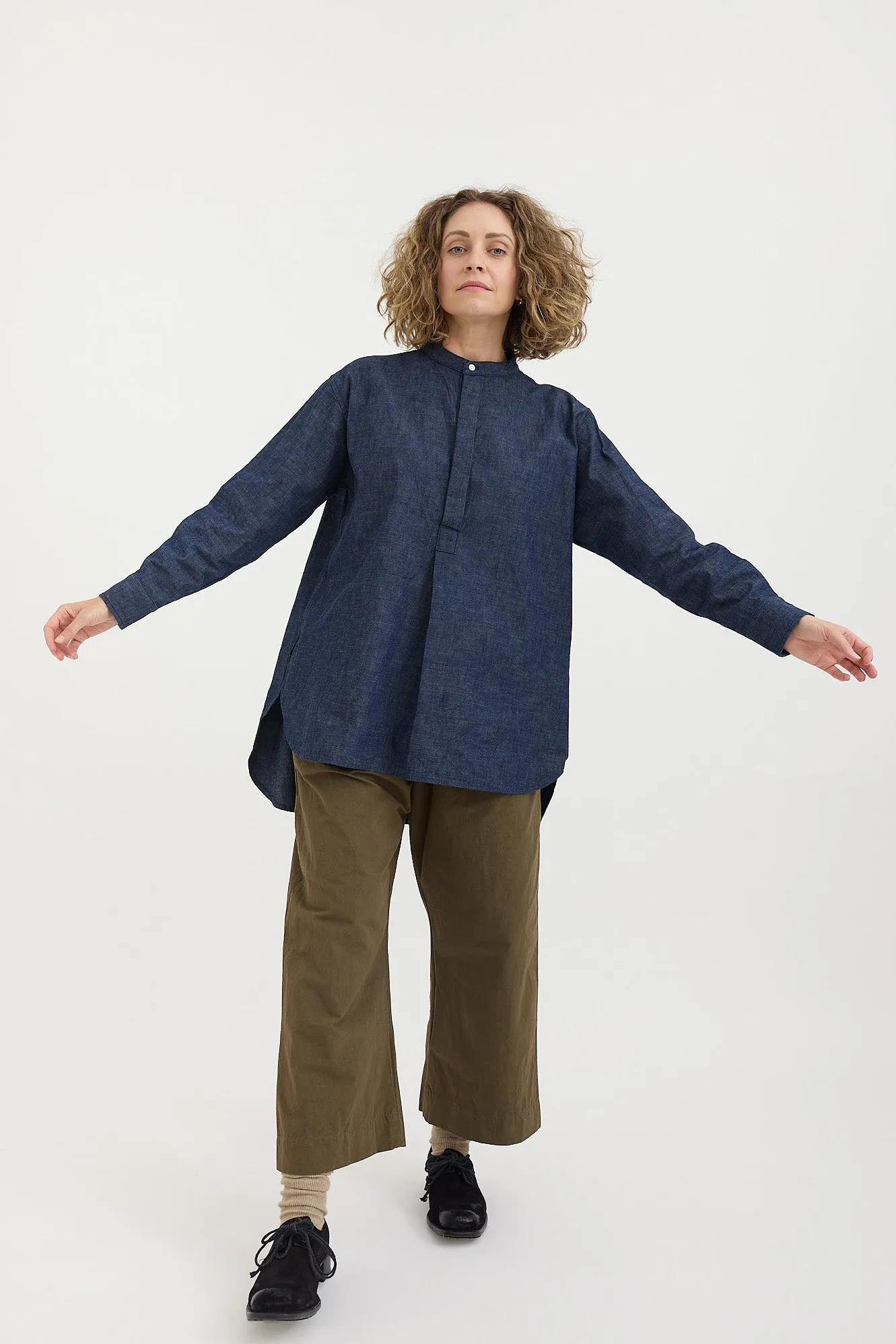 Gauze   Laboratory - Militaria Denim Shirt