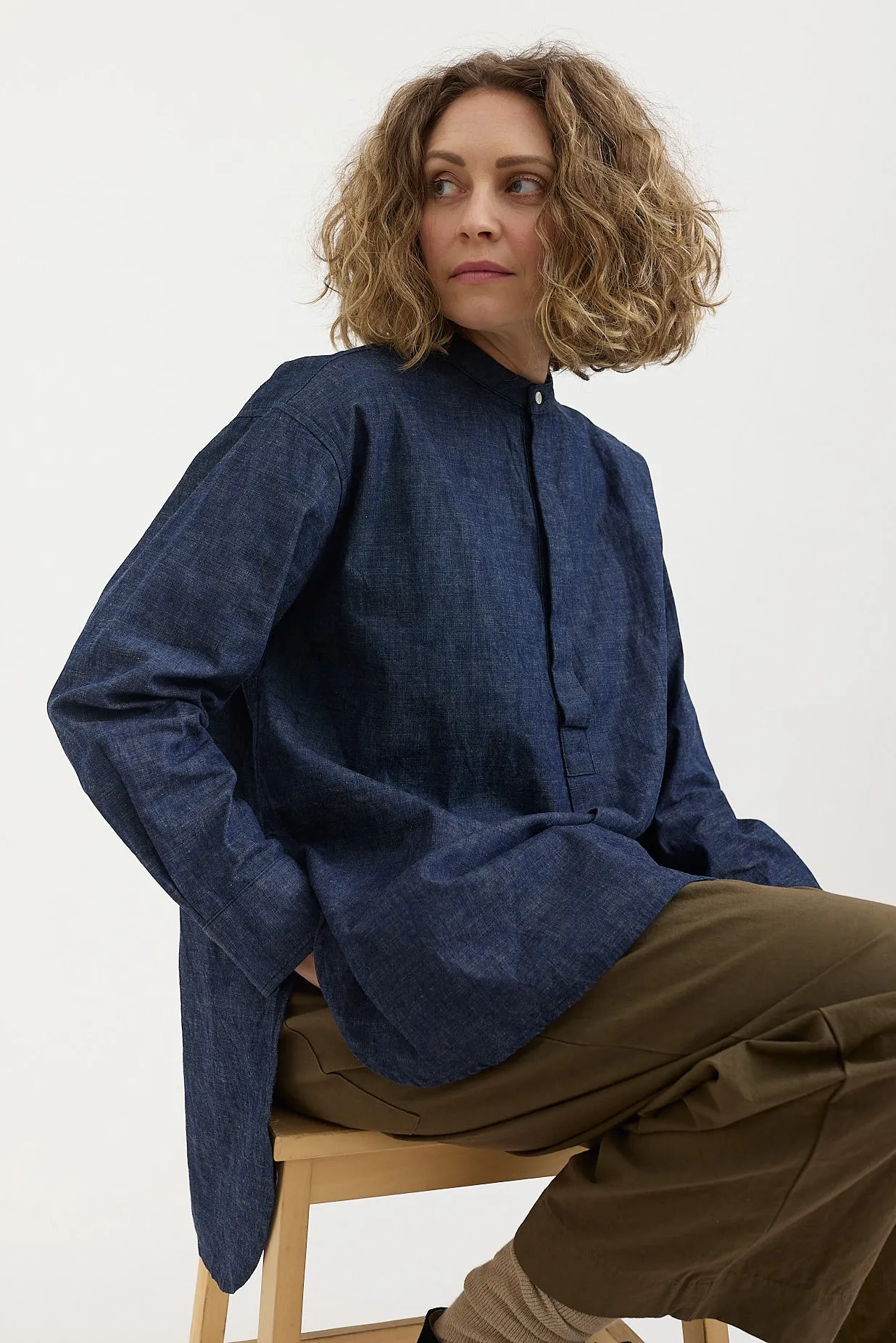 Gauze   Laboratory - Militaria Denim Shirt