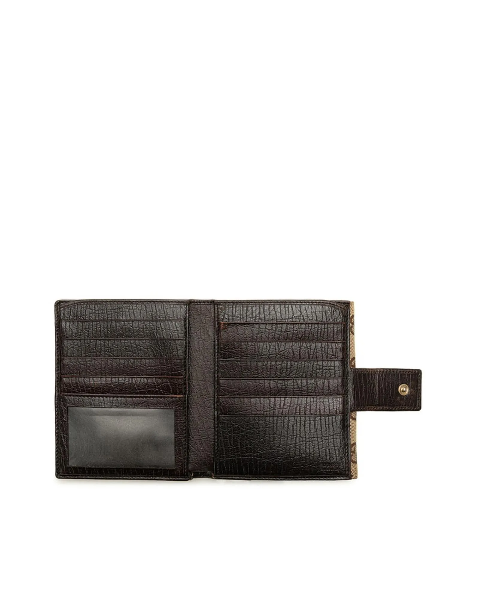 GG Canvas Horsebit Bifold Wallet with Authenticity Verification