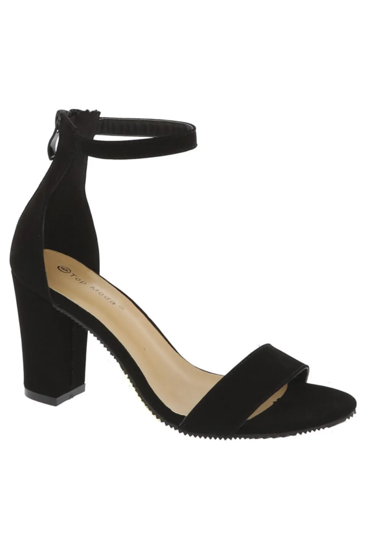 Hannah Block Heel- Black