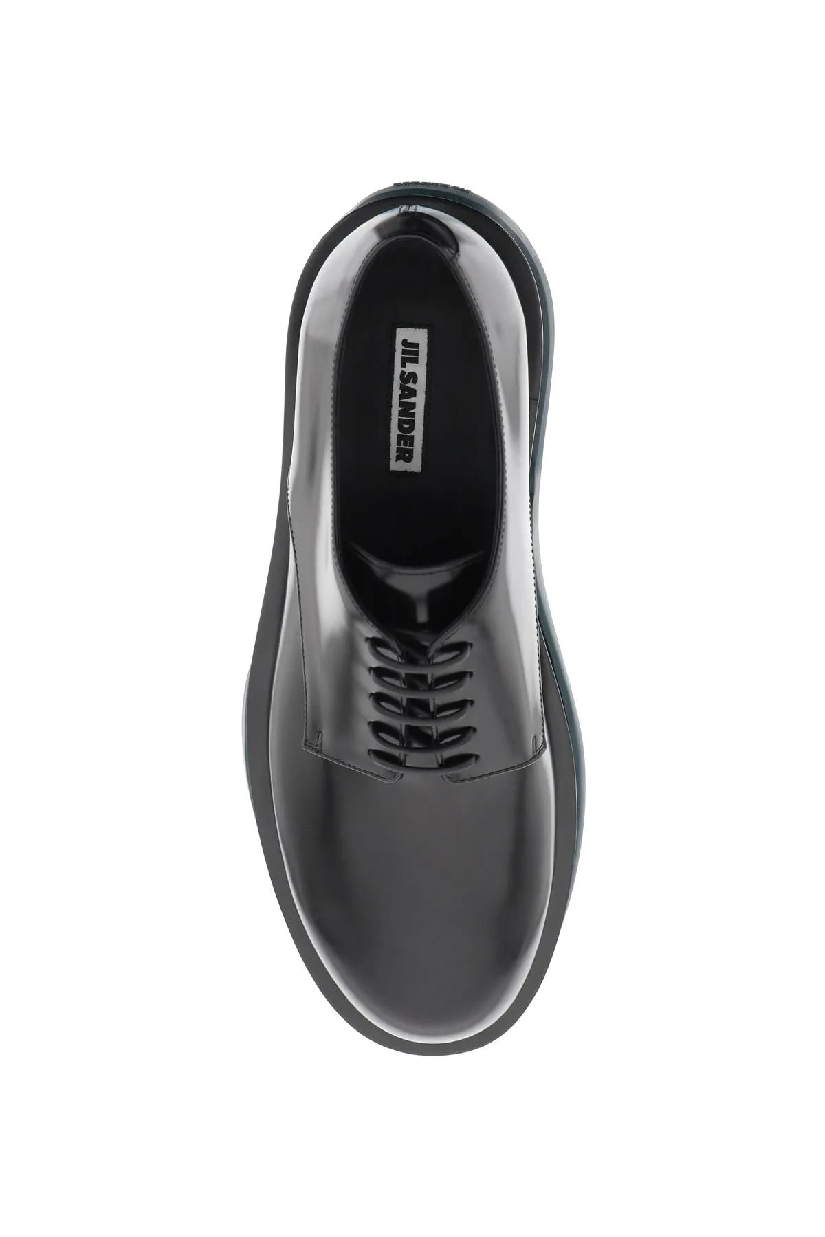 Jil Sander Brushed Leather Derby Shoe