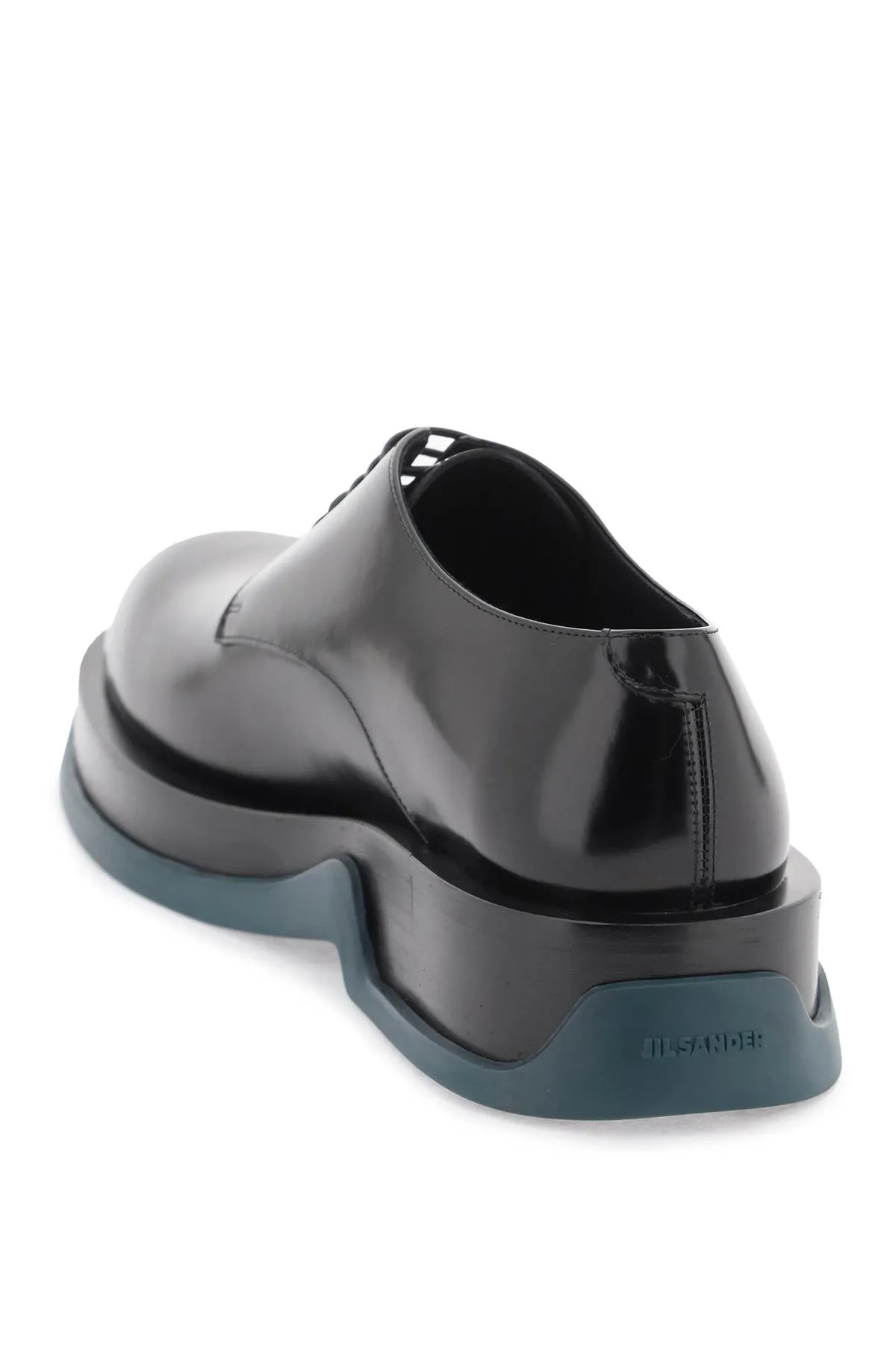 Jil Sander Brushed Leather Derby Shoe