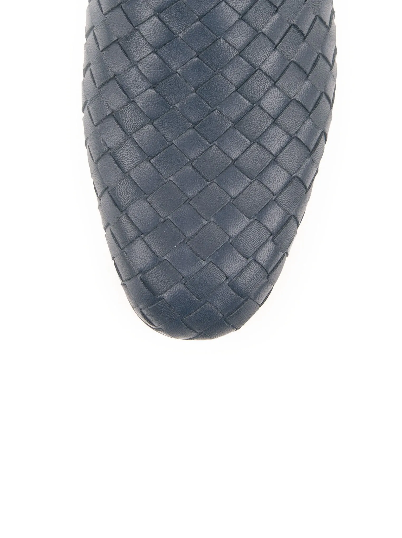 Leather Slipper - Blue