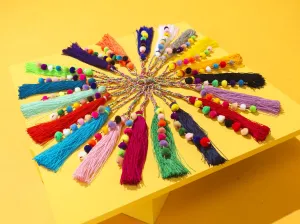 Maria Victoria | Multi Pom-Pom | Tassel