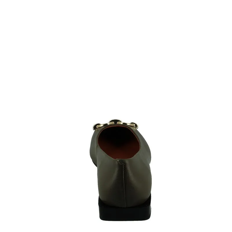 Neo 23508 Khaki Flat Pump