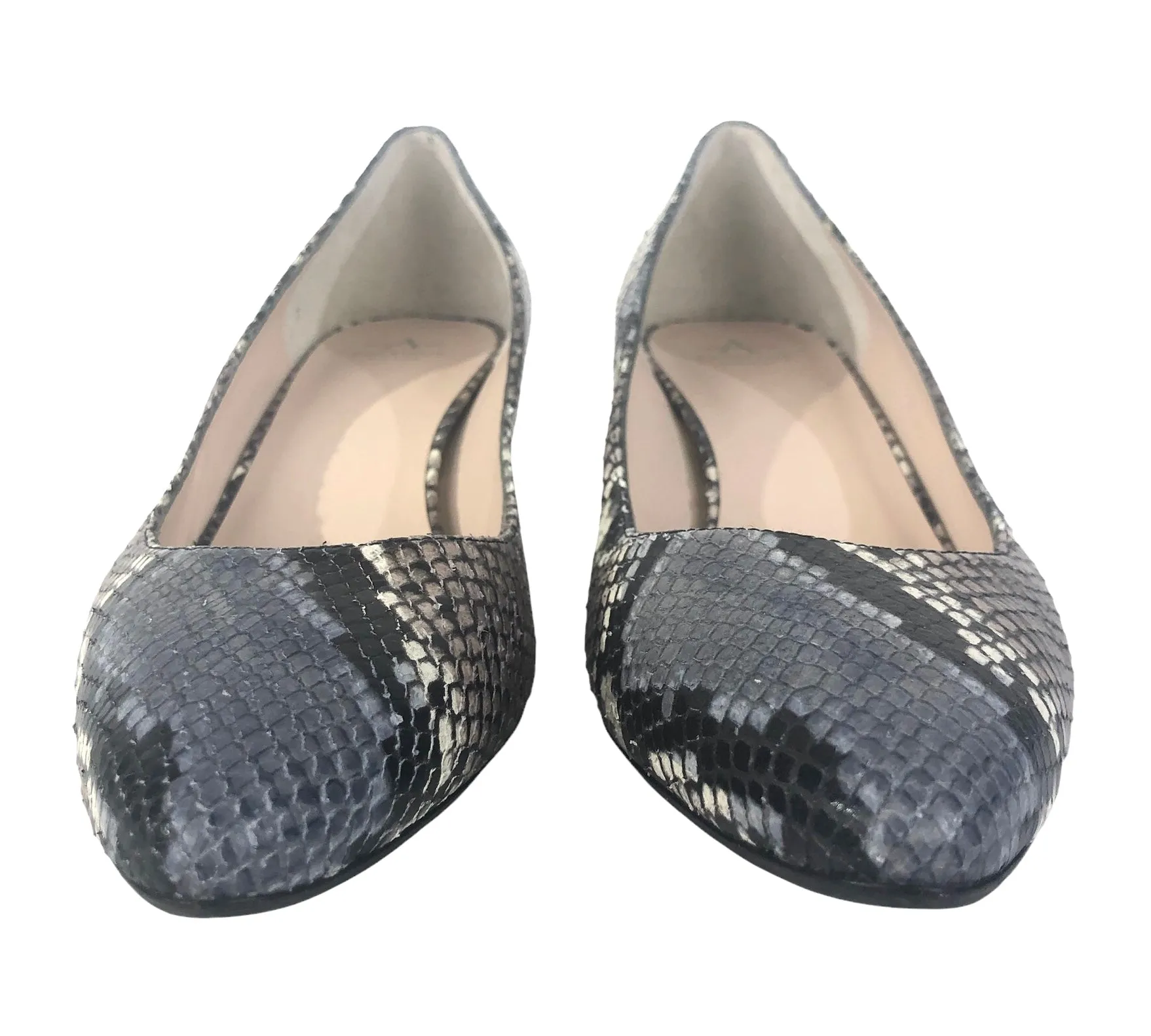 Pasha Snake‎ Skin Pumps | Size US 10