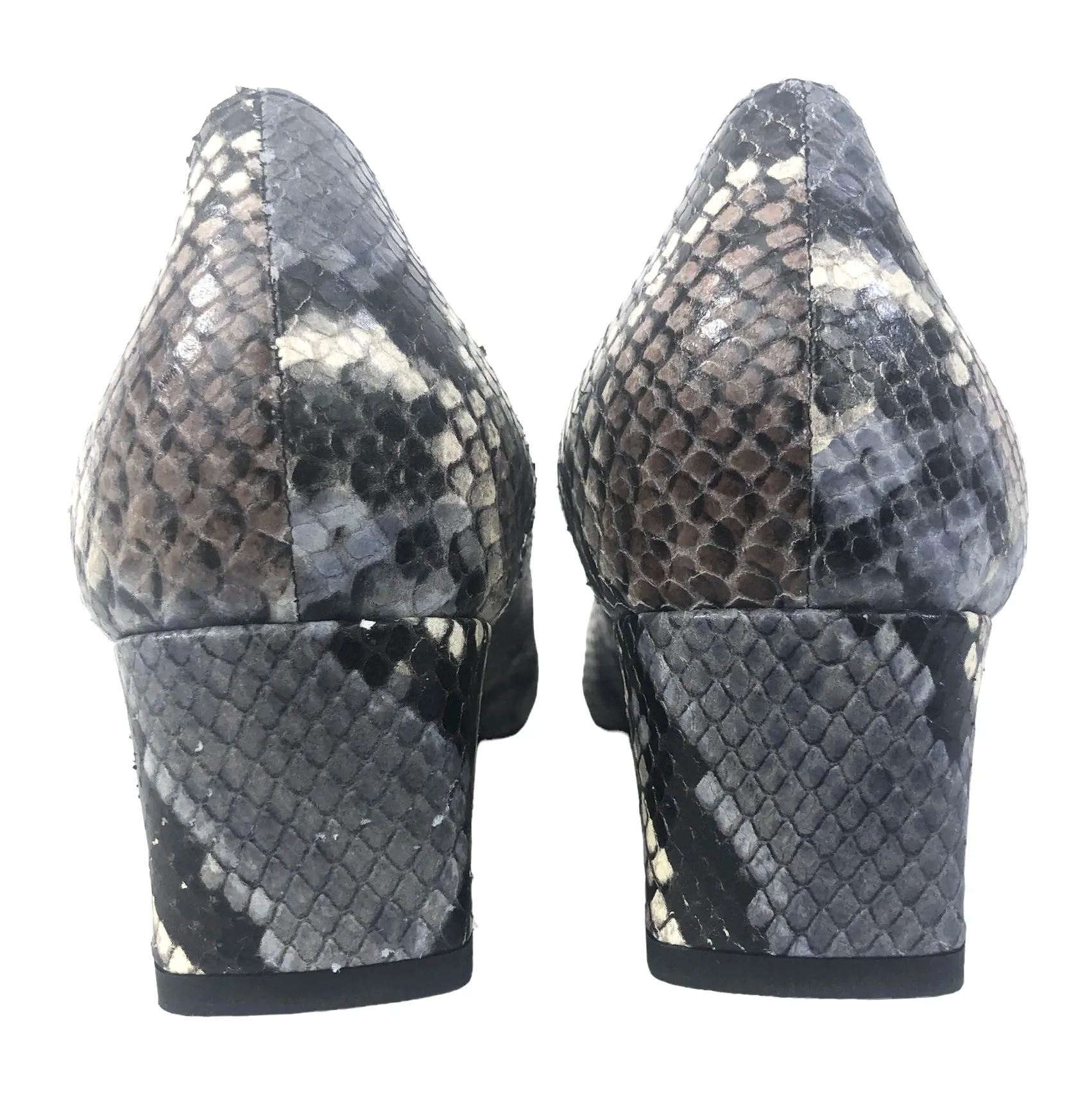 Pasha Snake‎ Skin Pumps | Size US 10