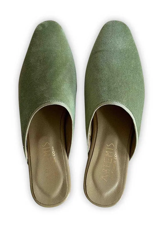 Sample Women's Velvet Mules - Size 38
