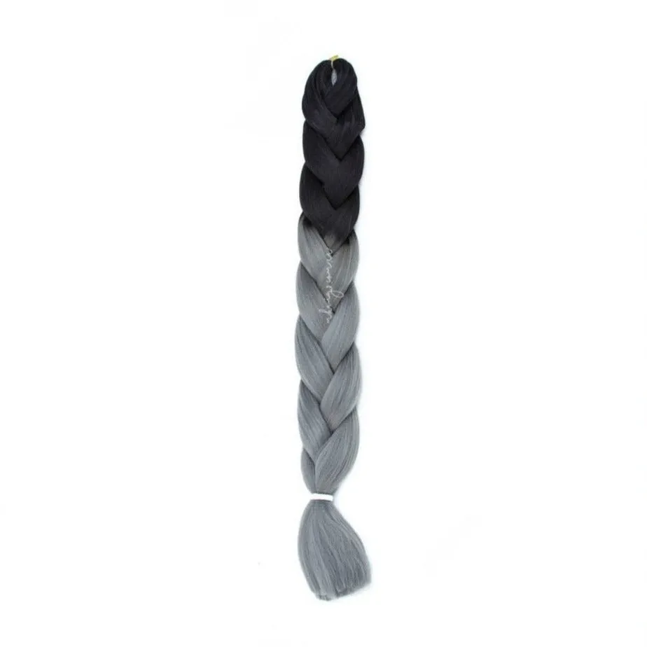 SILVER FOX TWO TONE OMBRÉ 32"