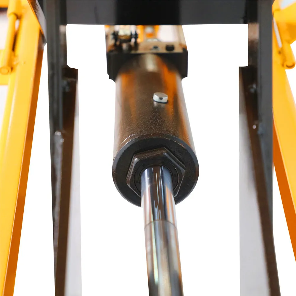 Single Scissor Lift Table, 2200 lbs, 39.4" Lifting Height