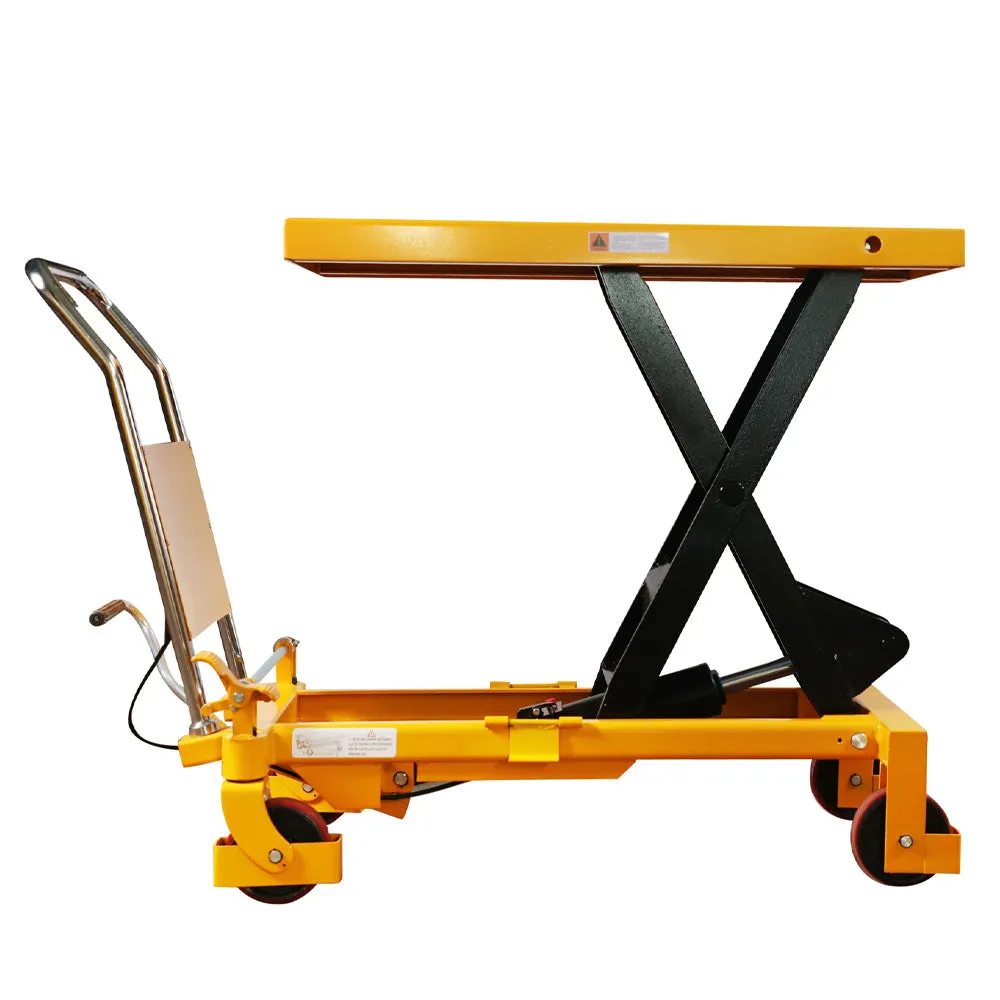 Single Scissor Lift Table, 2200 lbs, 39.4" Lifting Height