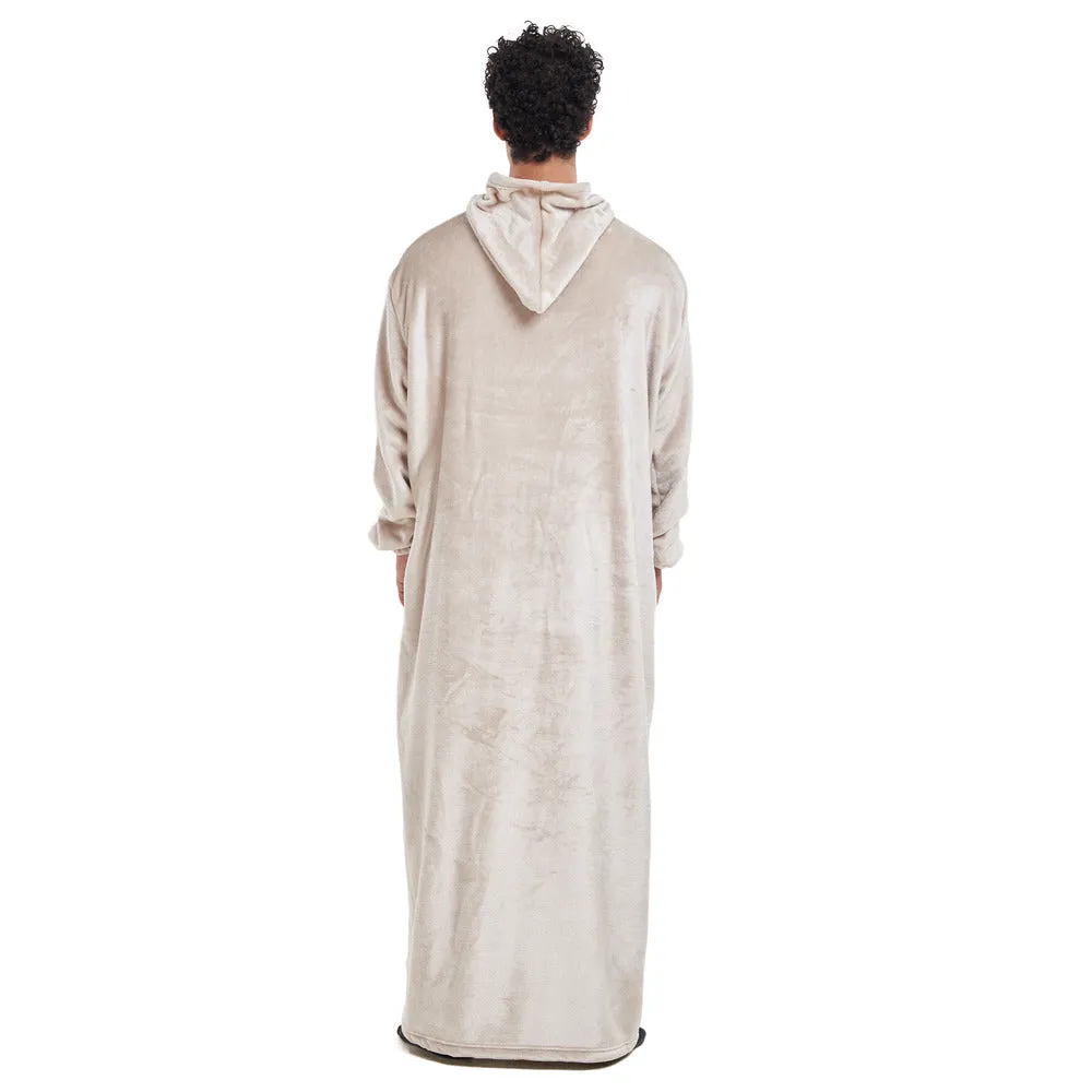 Snuggs Monk Wearable Blanket Beige