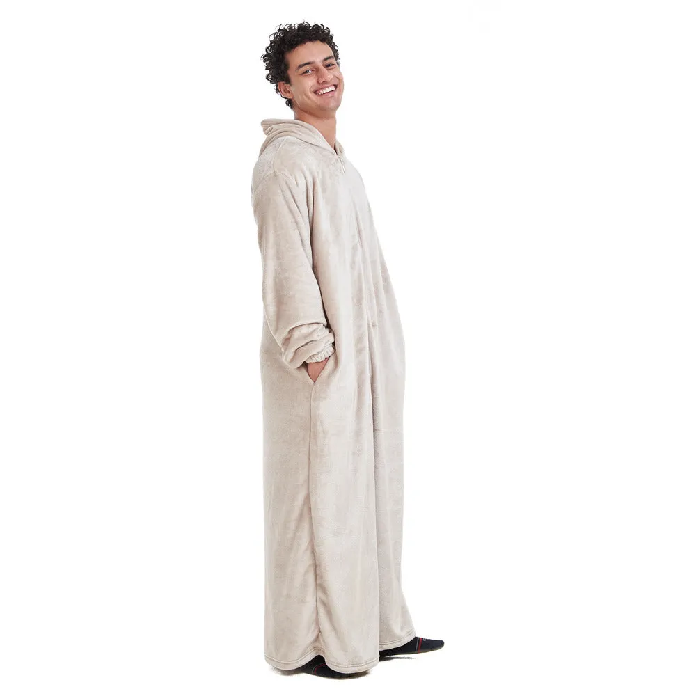 Snuggs Monk Wearable Blanket Beige