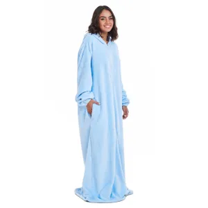Snuggs Wearable Blanket Monk Light Blue