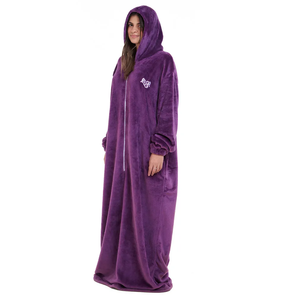 Snuggs Wearable Blanket Monk Purple