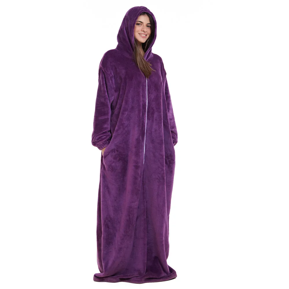 Snuggs Wearable Blanket Monk Purple