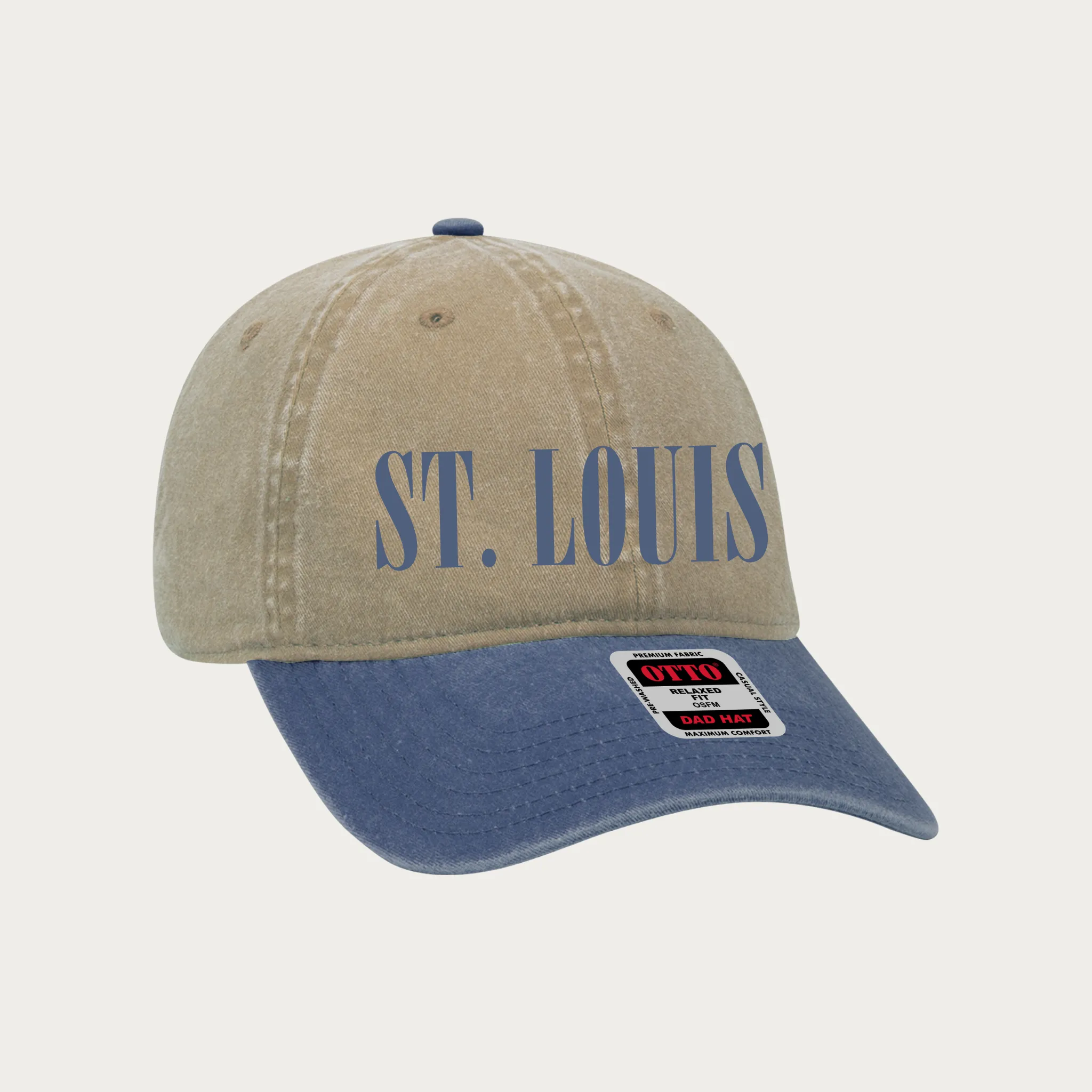 St. Louis Puff Two Tone Dad Cap