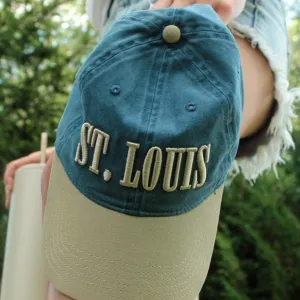 St. Louis Puff Two Tone Dad Cap