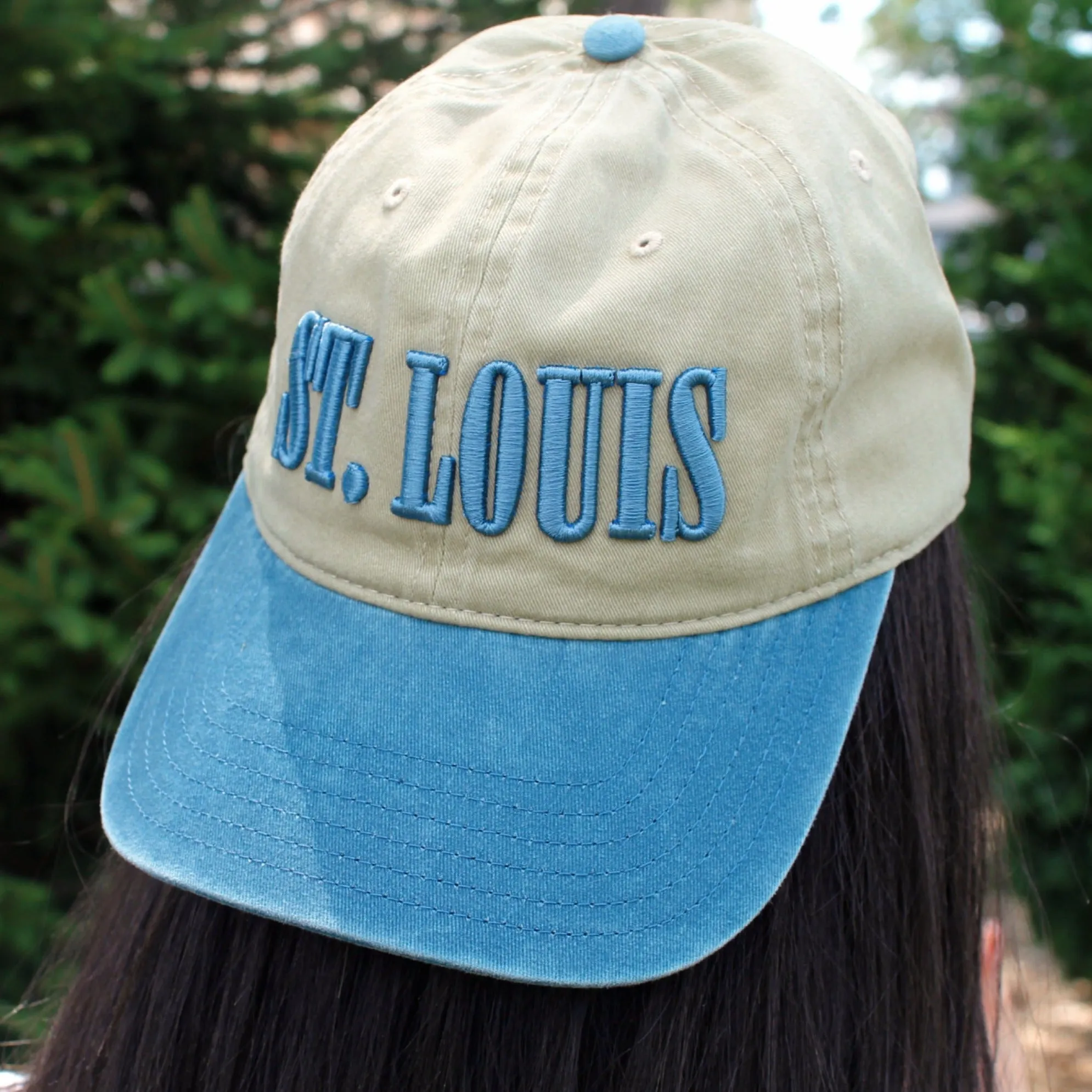 St. Louis Puff Two Tone Dad Cap