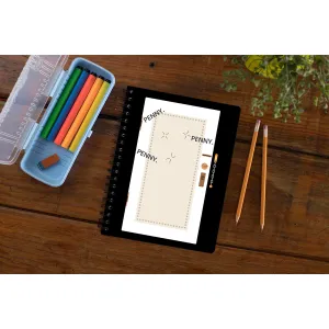 The Big Bang Theory Notebook - Penny, Penny, Penny