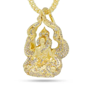 The Burning Monk Necklace