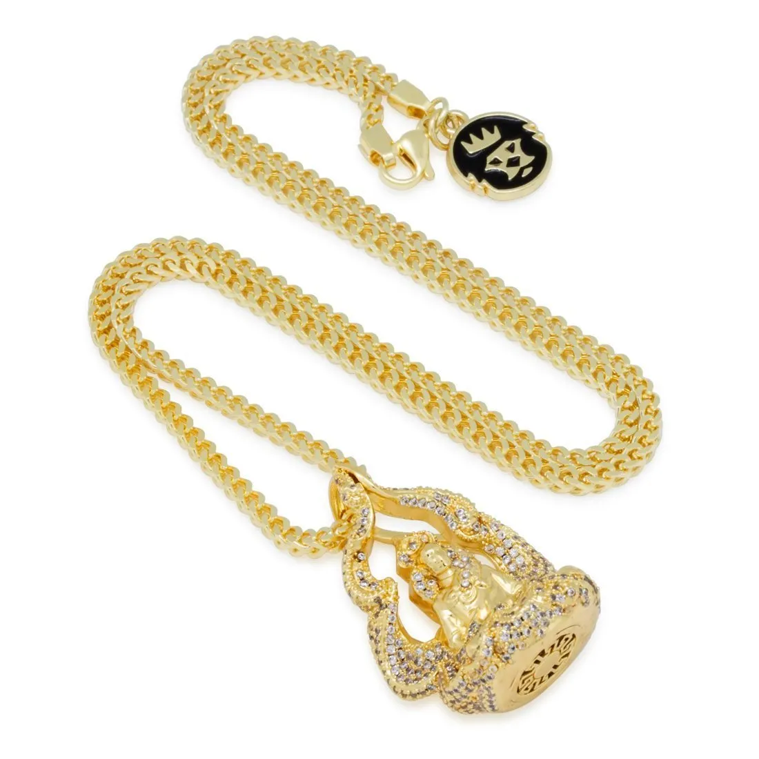 The Burning Monk Necklace