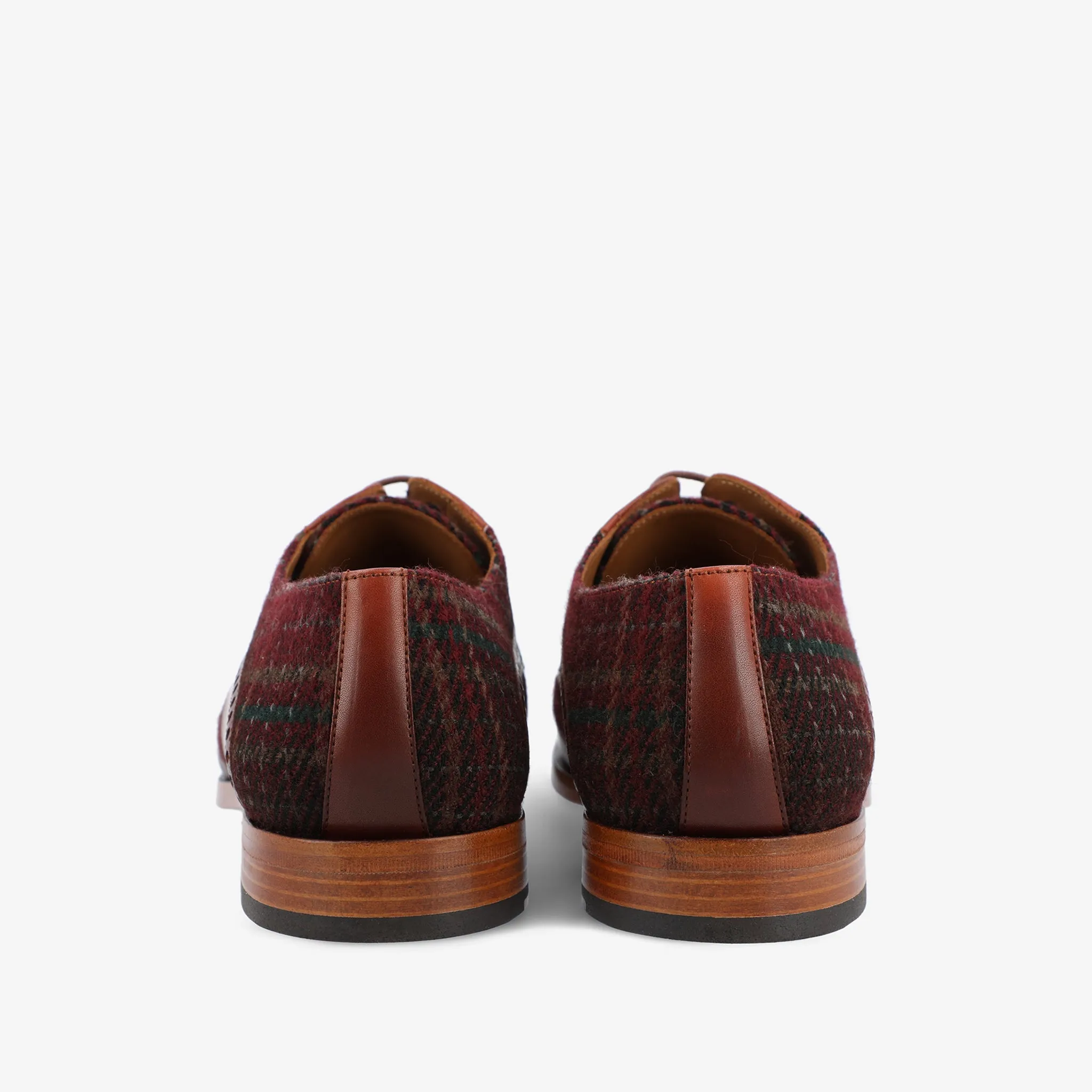 The Wallace Shoe in Red Plaid (Last Chance, Final Sale)