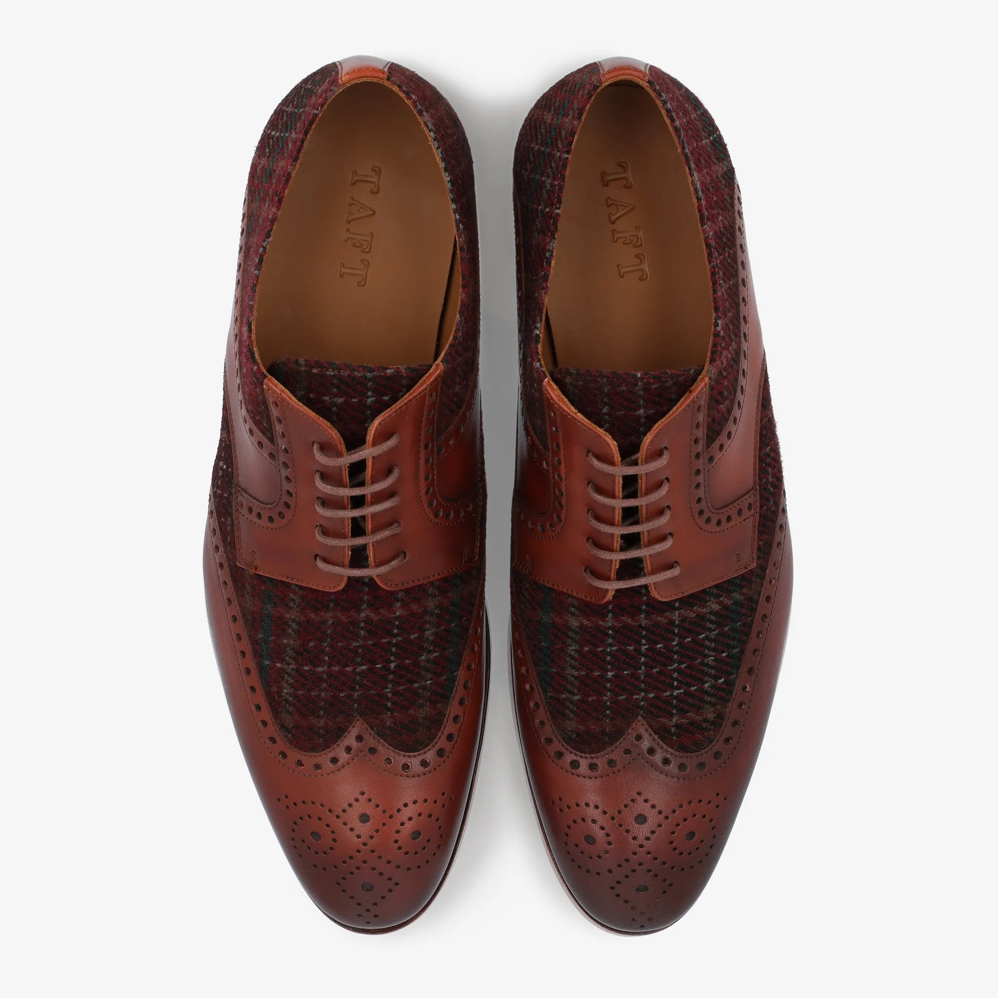 The Wallace Shoe in Red Plaid (Last Chance, Final Sale)